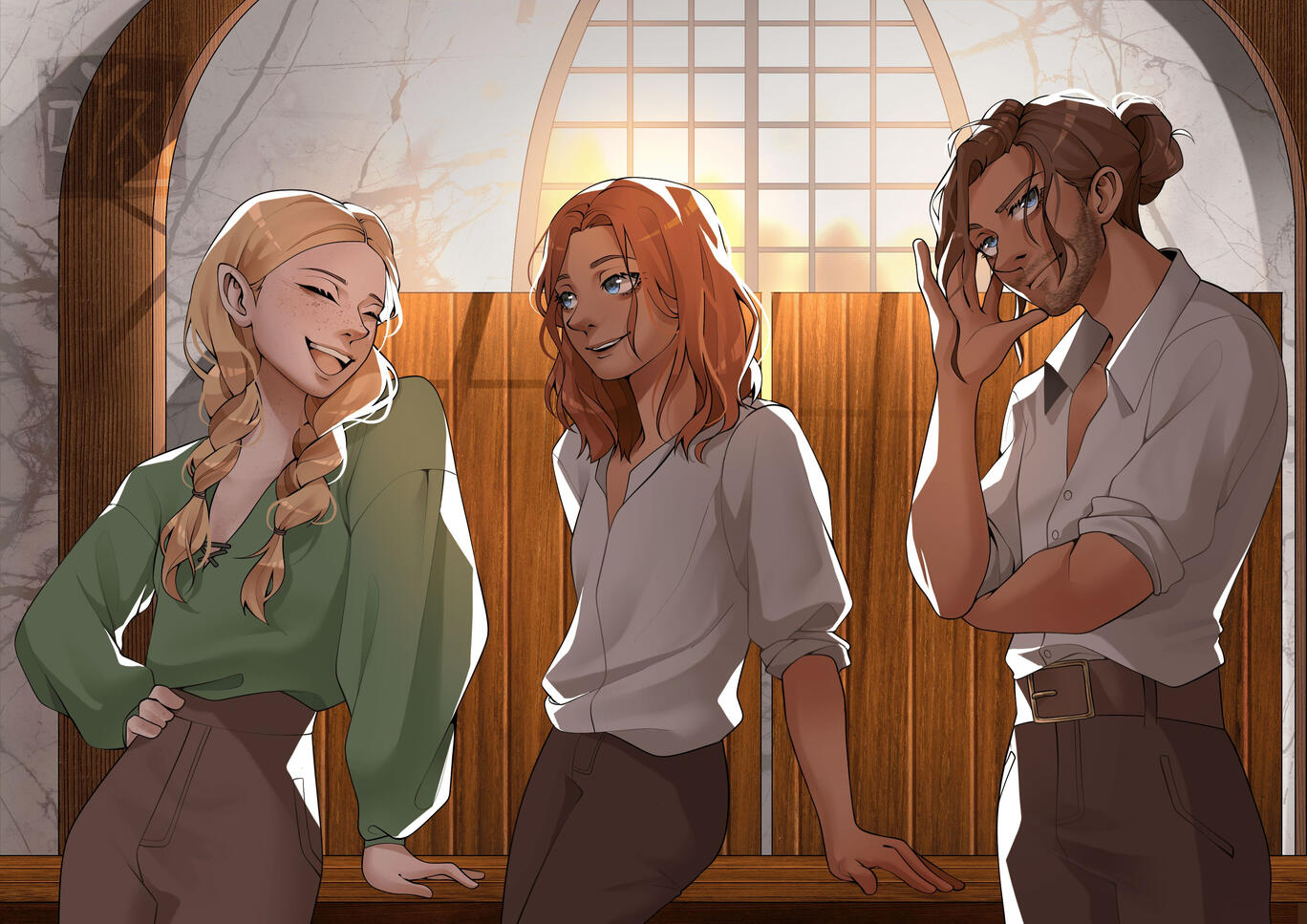 Mahena, Emmerentia, and Fàaran Mahena, Emmerentia, and Fàaran